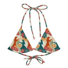 Hibiscus Draw: Gunfighter Showdown String Bikini Top