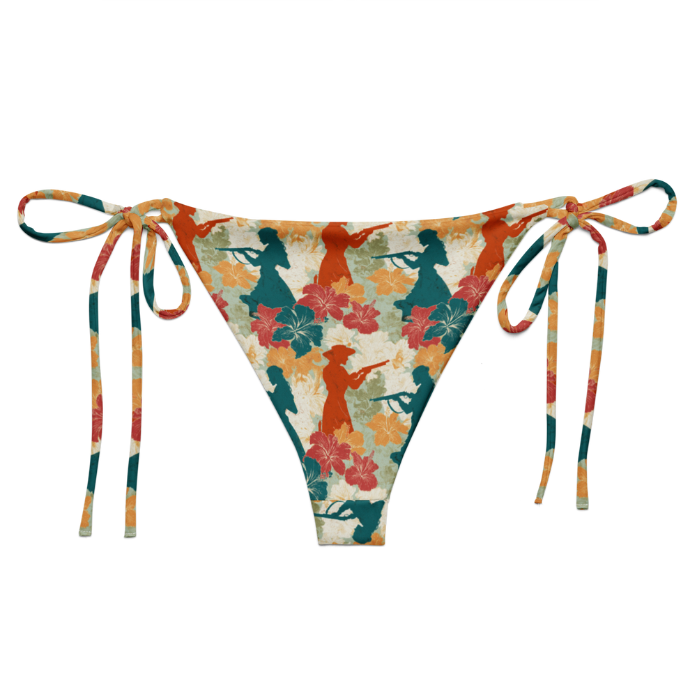 Hibiscus Draw: Gunfighter Showdown String Bikini Bottom