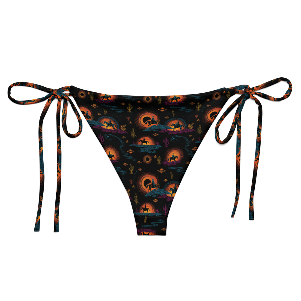 Neon Eclipse: Old Western String Bikini Bottom