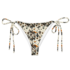 Cosmic Rodeo: Bucking Space Bronco String Bikini Bottom