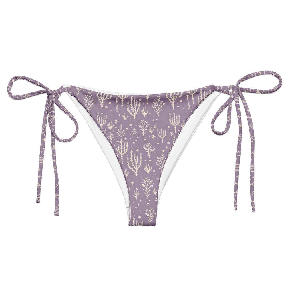 Ocotillo Sunrise: West Texas Blooms String Bikini Bottom