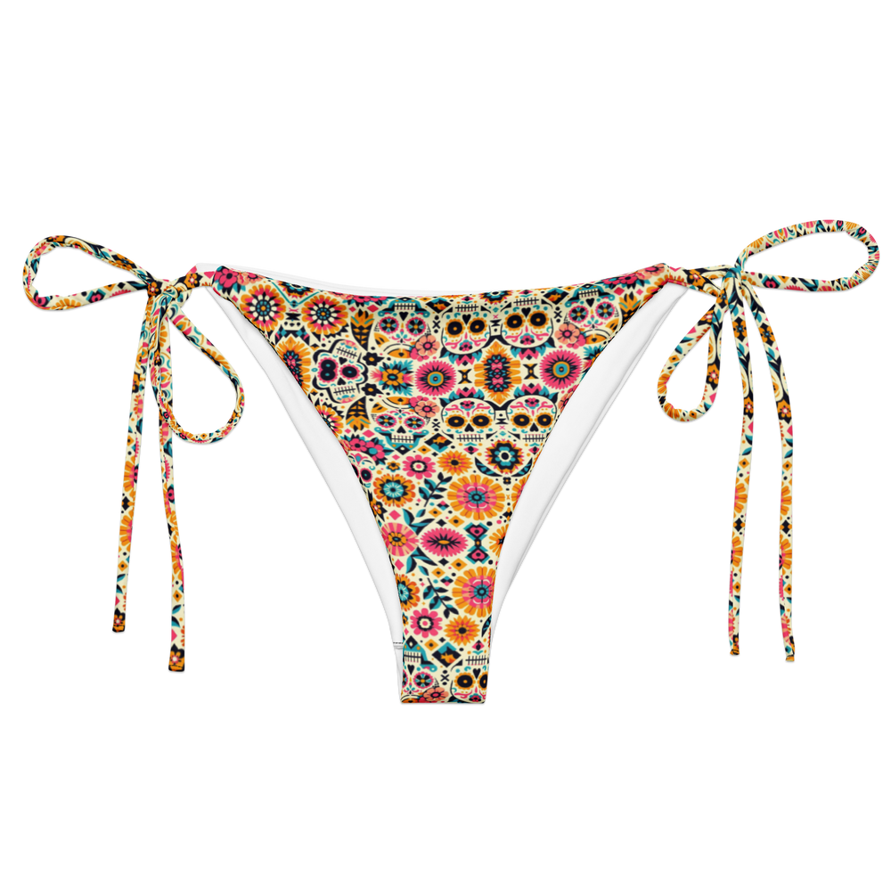 Calavera Dreams: Dia de los Muertos String Bikini Bottom