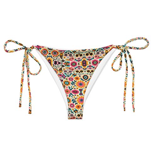 Calavera Dreams: Dia de los Muertos String Bikini Bottom