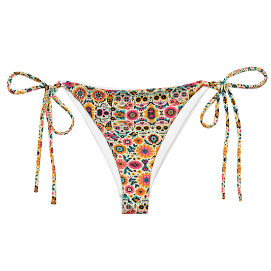 Calavera Dreams: Dia de los Muertos String Bikini Bottom