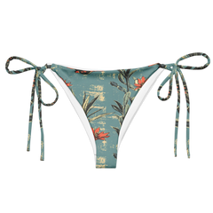Cactus Aloha: Prickly Pear Blossom String Bikini Bottom