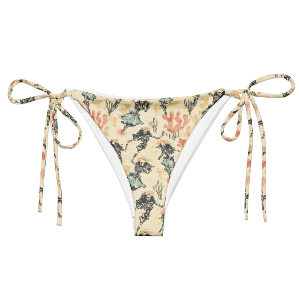 Bone Aloha: Desert Hula String Bikini Bottom
