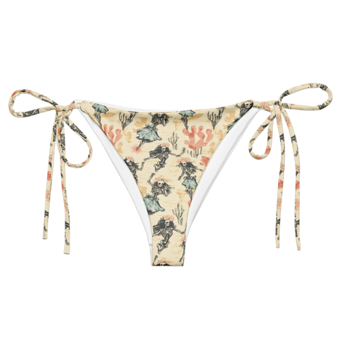 Bone Aloha: Desert Hula String Bikini Bottom