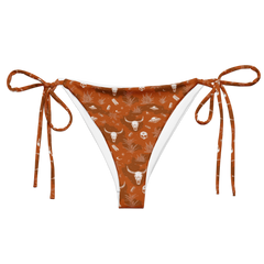 Deep Orange: Hooked On Heat String Bikini Bottom