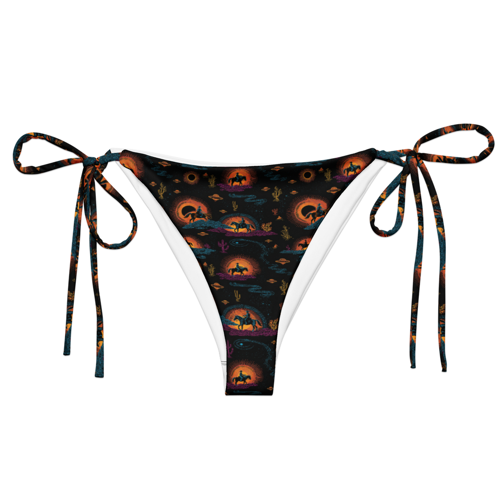 Neon Eclipse: Old Western String Bikini Bottom