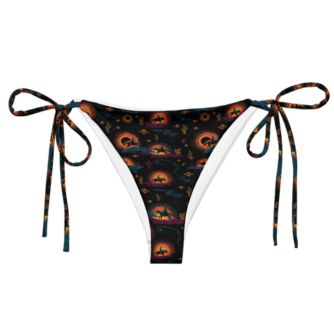 Neon Eclipse: Old Western String Bikini Bottom