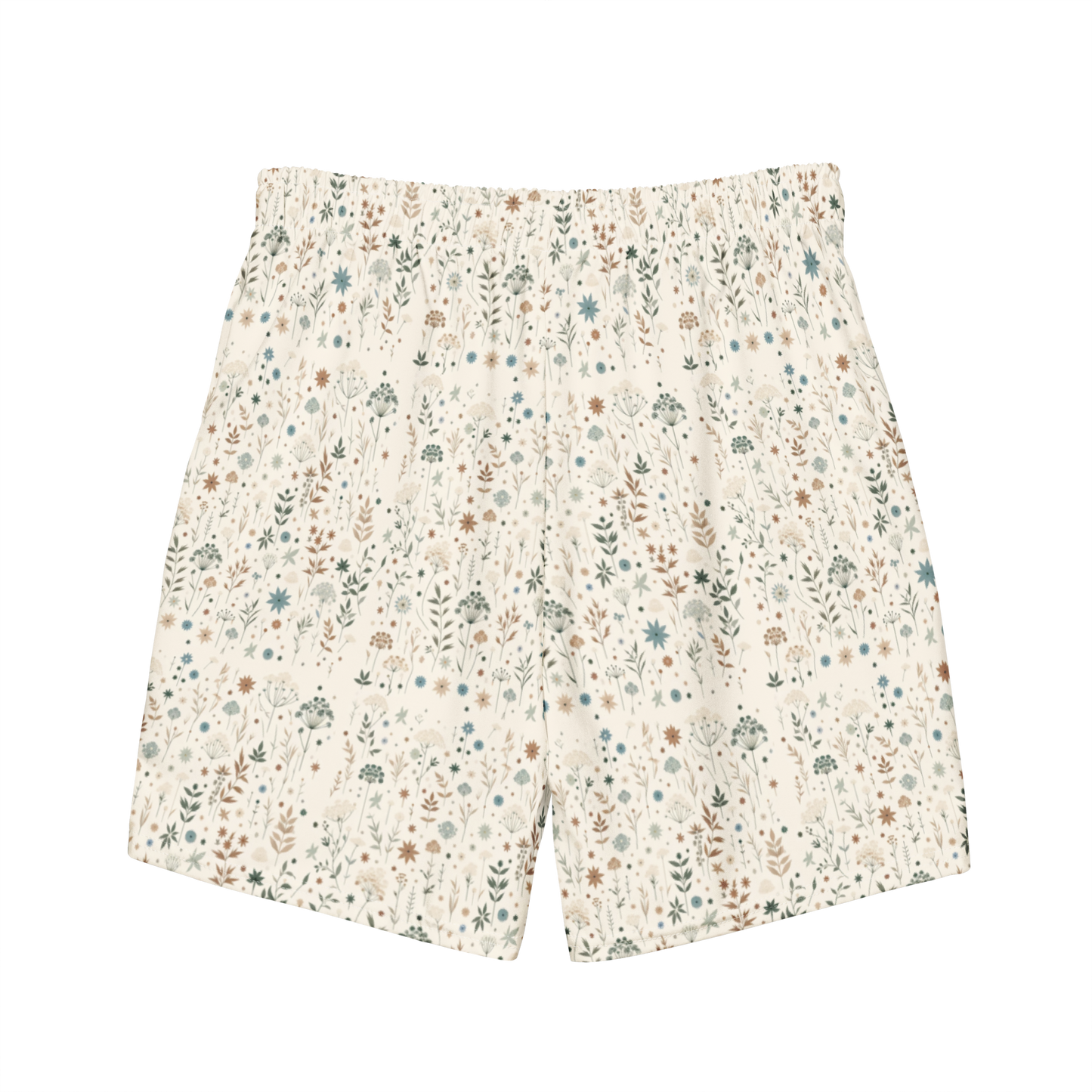 Meadow Bloom: Wildflower Delight Swim Trunks