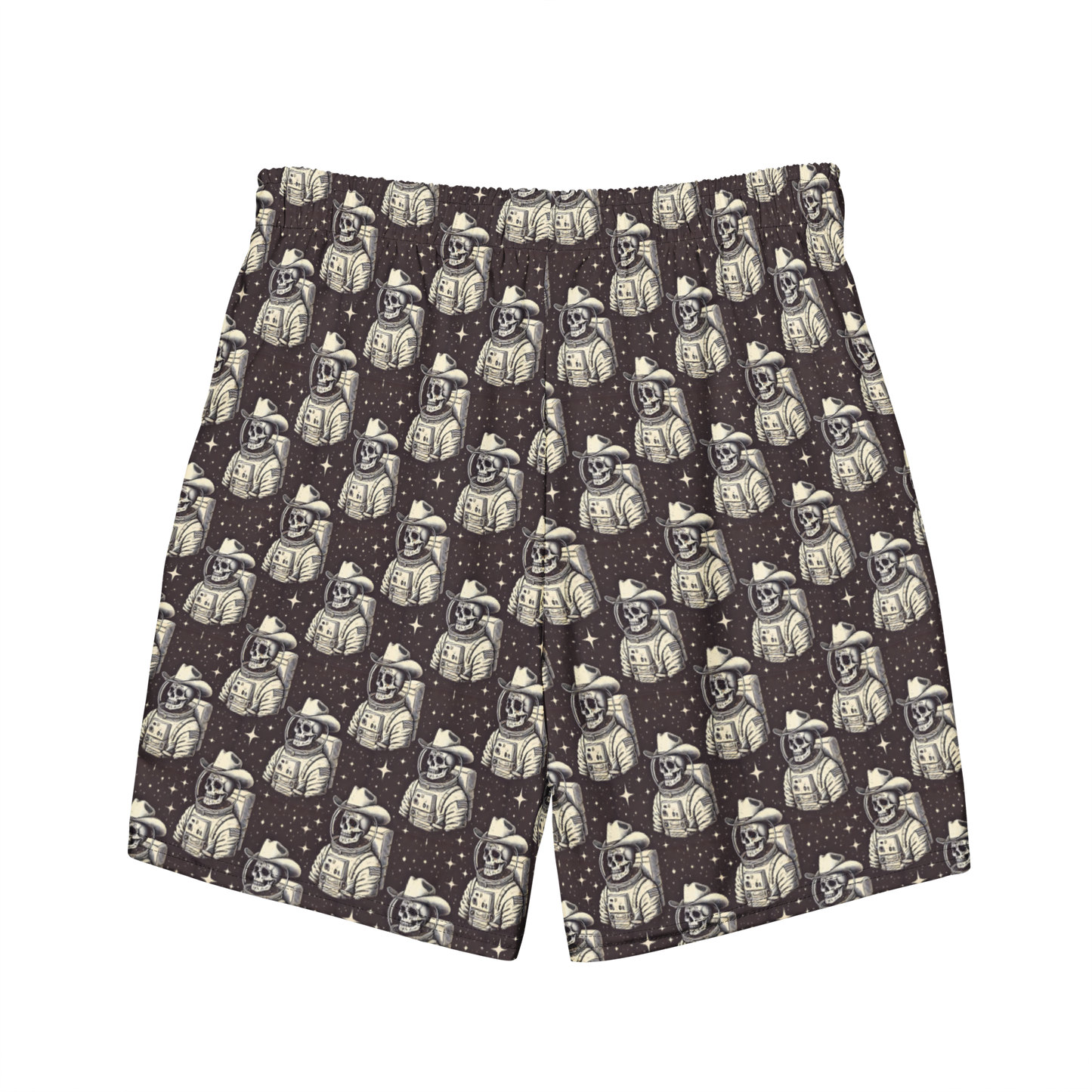 Space Renegade: Astronaut Calavera Outlaw Swim Trunks