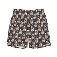Space Renegade: Astronaut Calavera Outlaw Swim Trunks