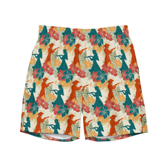 Hibiscus Draw: Gunfighter Showdown Swim Trunks