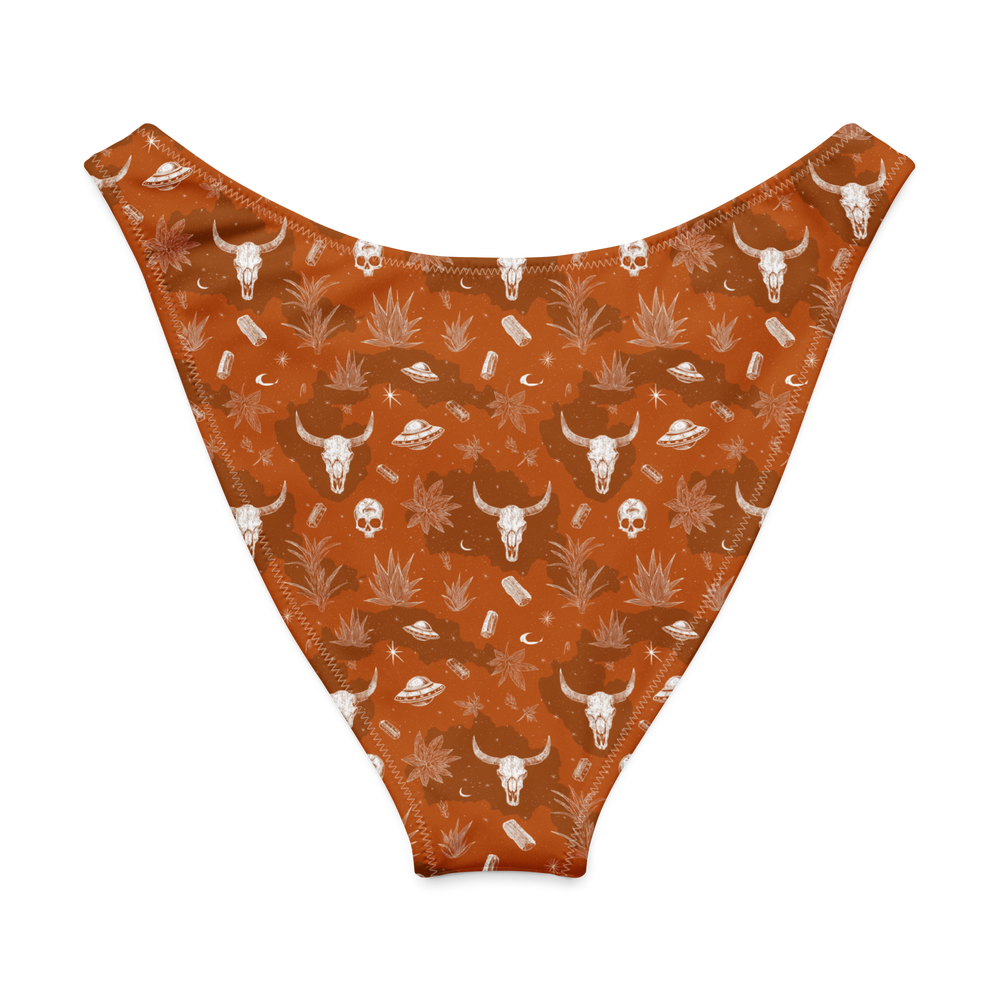 Deep Orange: Hooked On Heat V-Cut Bikini Bottom