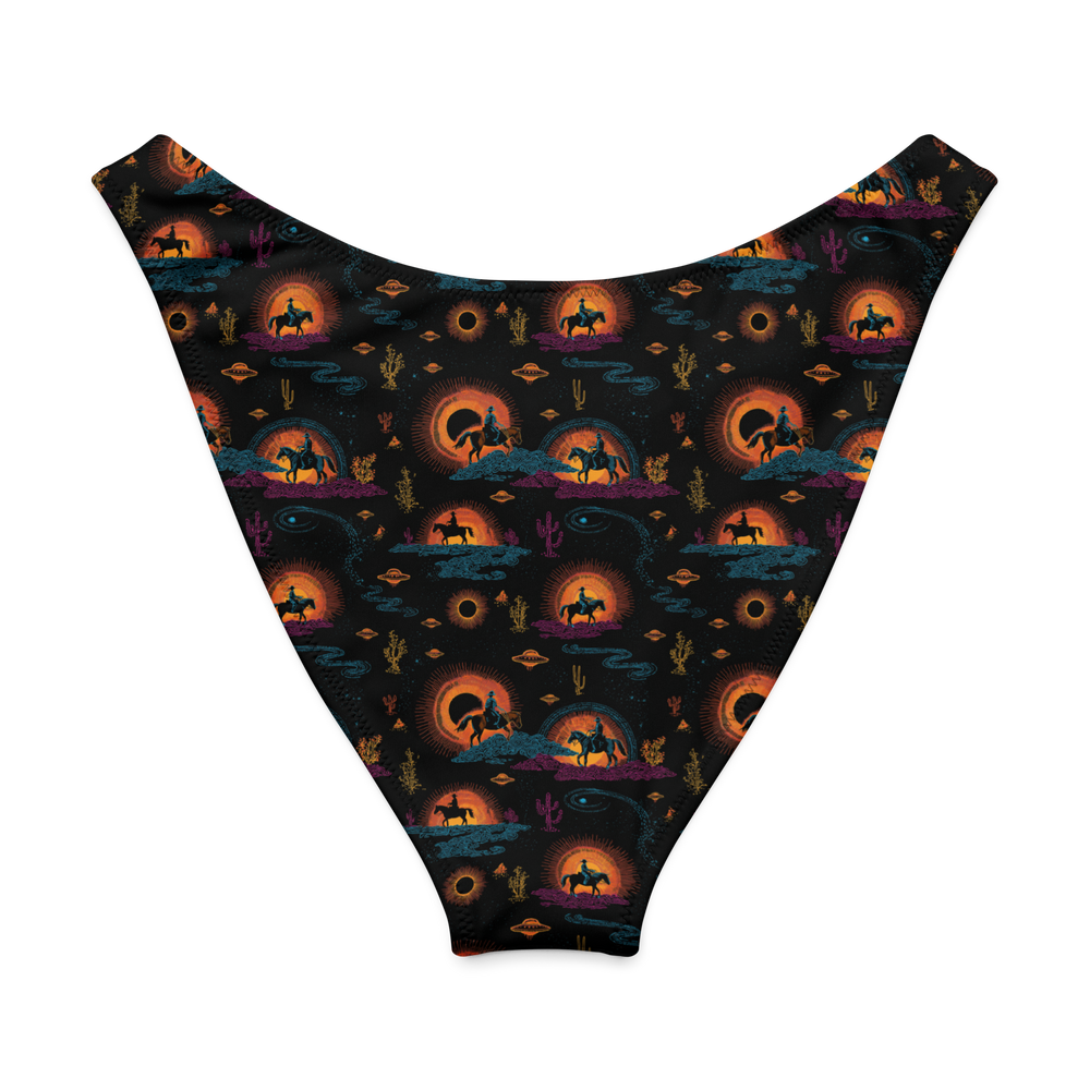 Neon Eclipse: Old Western V-Cut Bikini Bottom