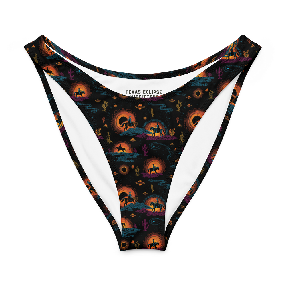 Neon Eclipse: Old Western V-Cut Bikini Bottom