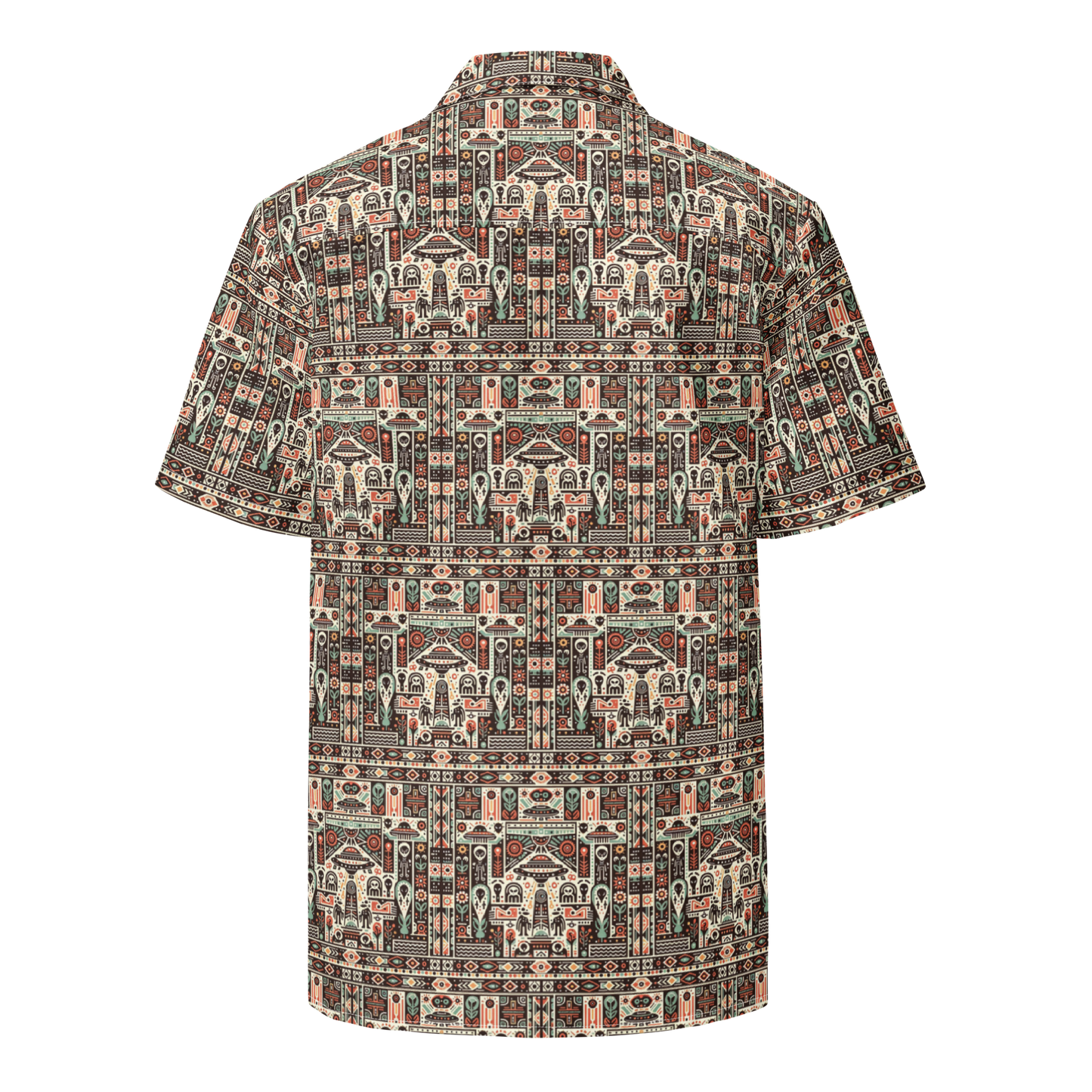 Mayan Fever Dream: A Sighting Button-Up Shirt