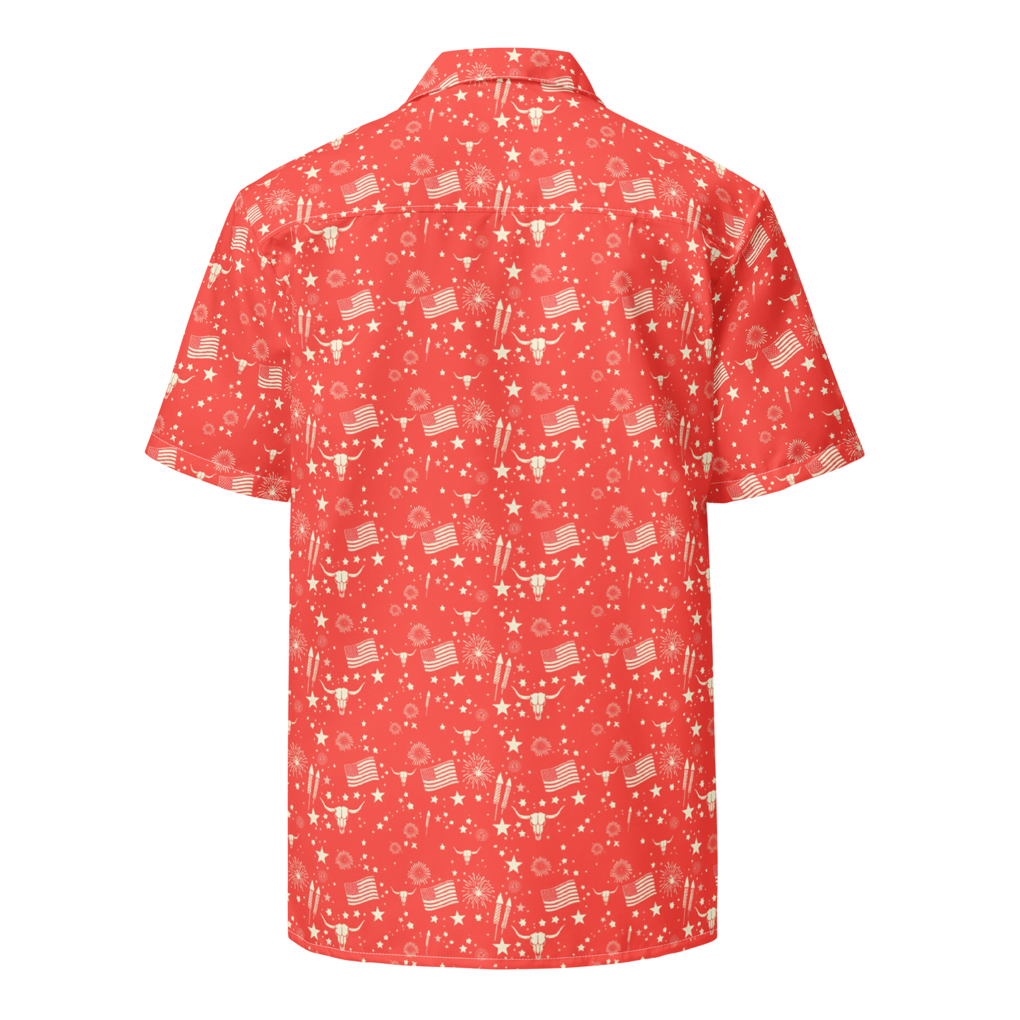 Starry Steer: An American Icon Button-Up Shirt