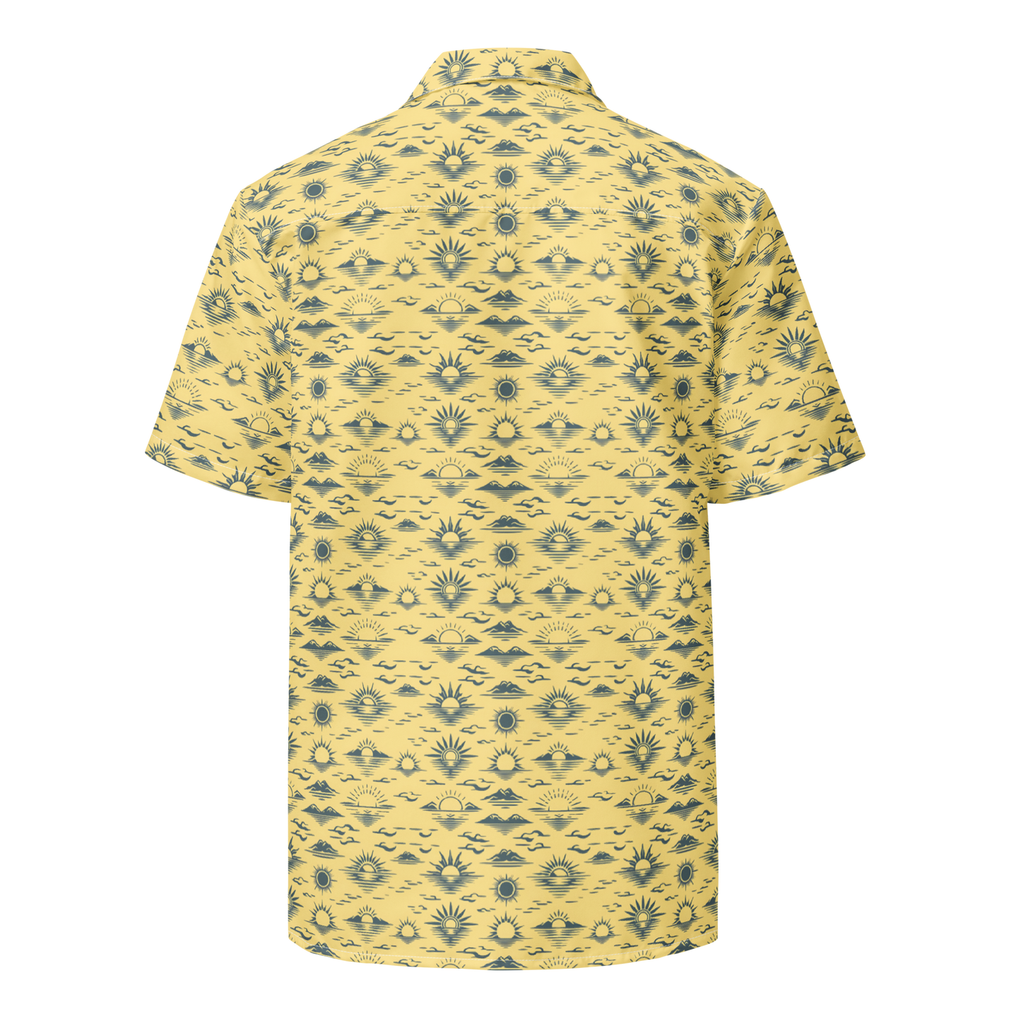 Desert Mirage: Sandstorm Ridge Button-Up Shirt