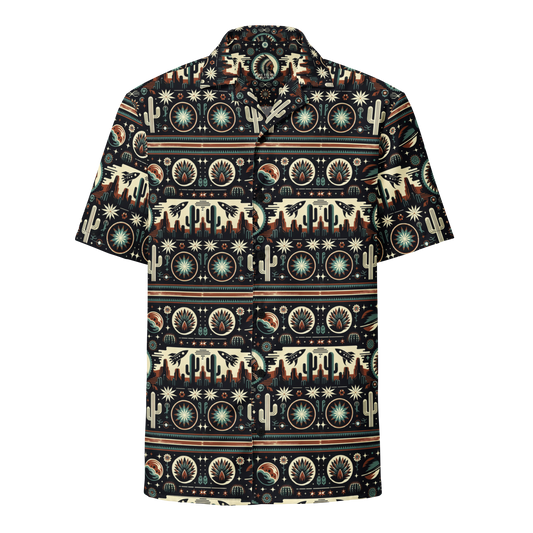 Apache Nebula: Space Apache Button-Up Shirt