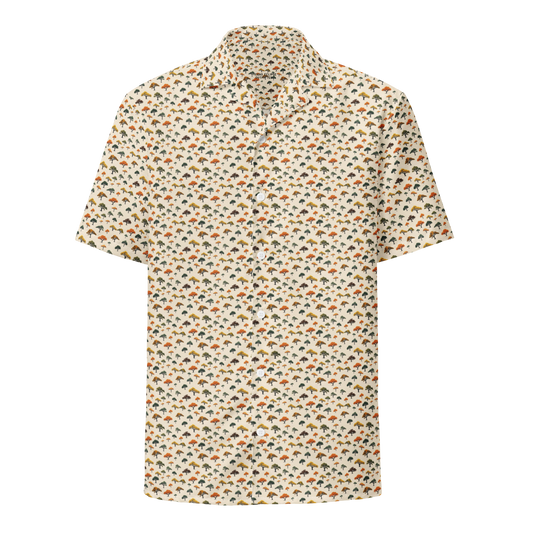 Frontier Breeze: Windy Live Oak Button-Up Shirt