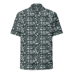Wild Ride: Broncs, UFOs, and Cactus Skies Button-Up Shirt