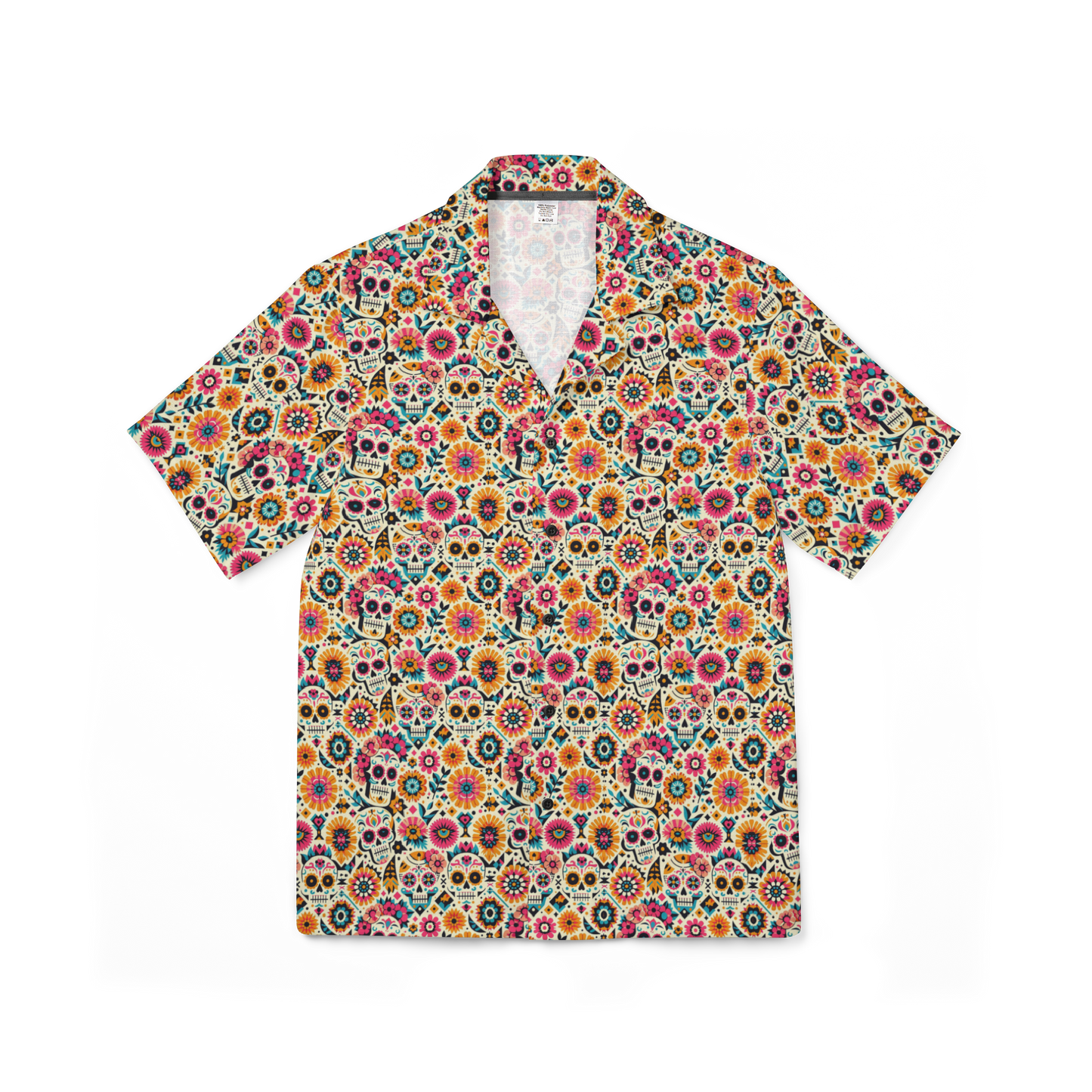 Calavera Dreams: Dia de los Muertos Performance Hawaiian Shirt