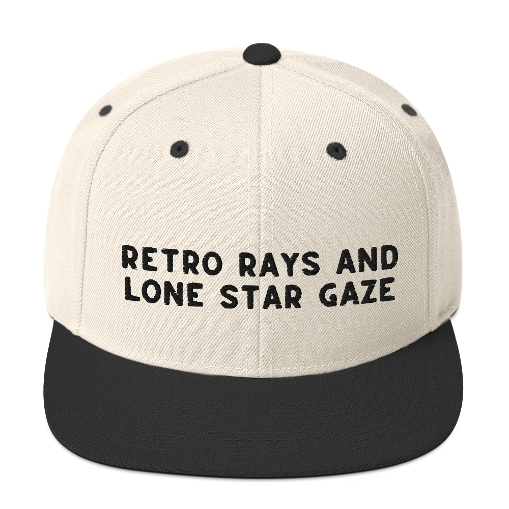 Retro Rays & Lone Star Gaze Snapback: A Tribute to Texas Skies