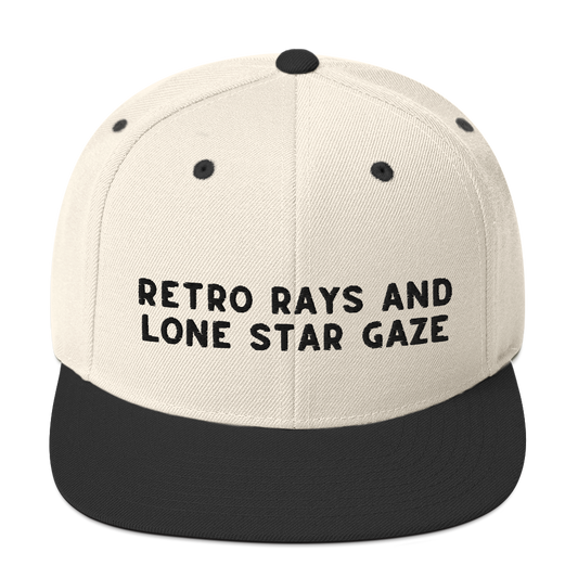 Retro Rays & Lone Star Gaze Snapback: A Tribute to Texas Skies