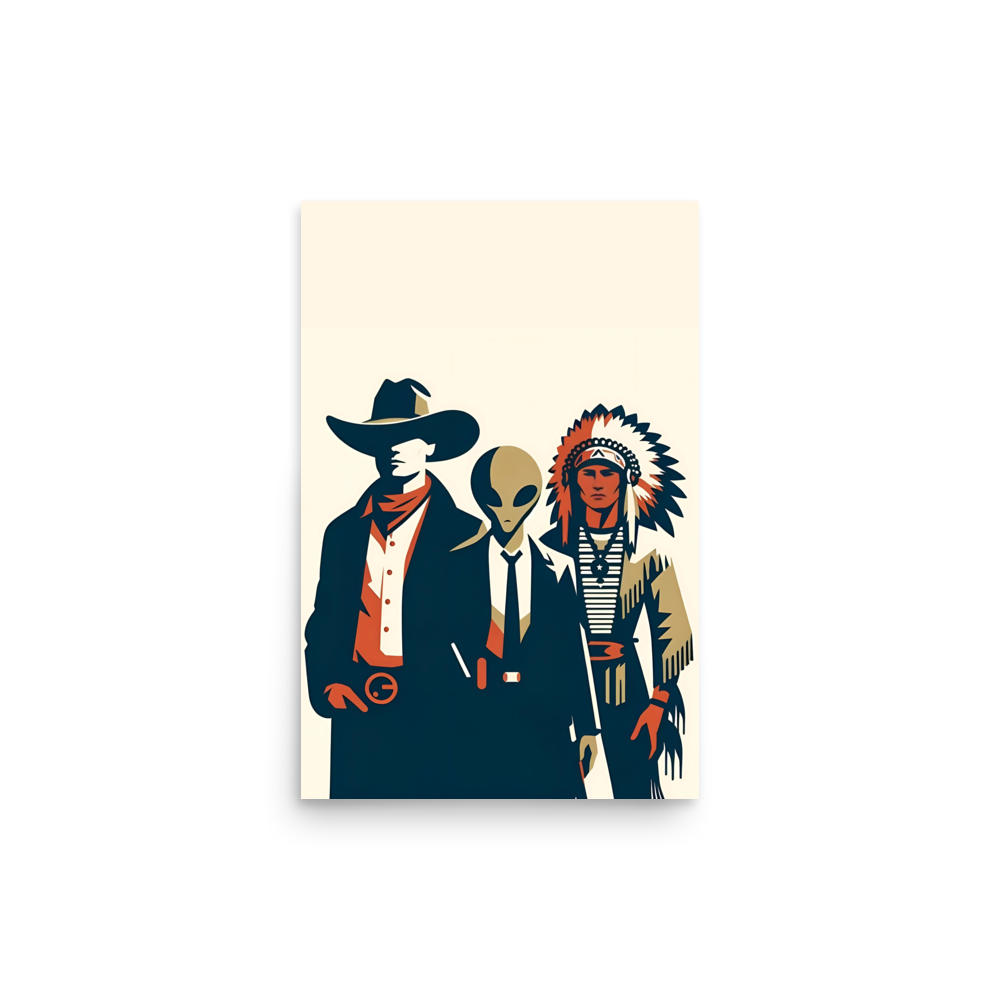 Tres Amigos Print