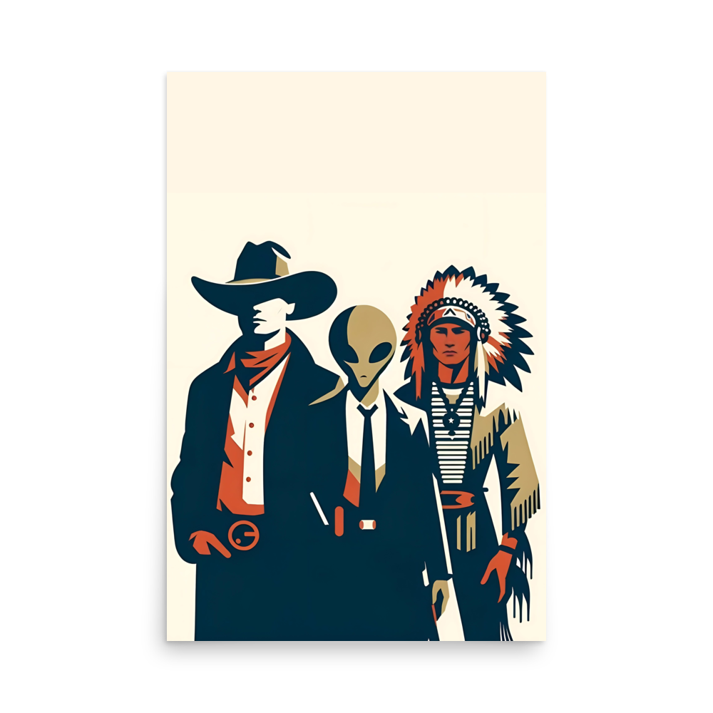 Tres Amigos Print