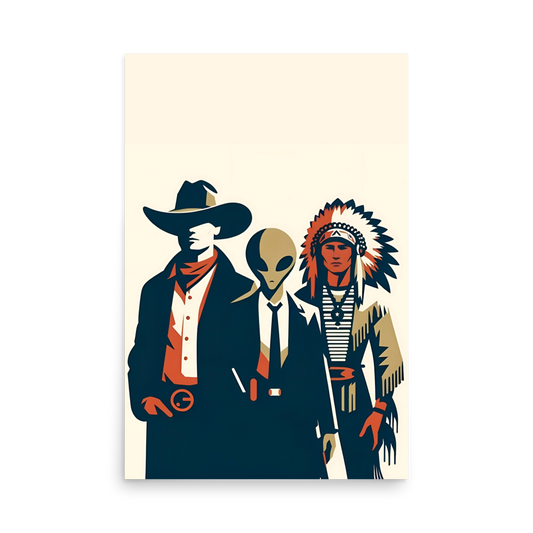 Tres Amigos Print