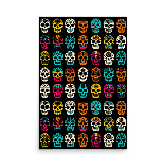 Calavera Hallucination Print