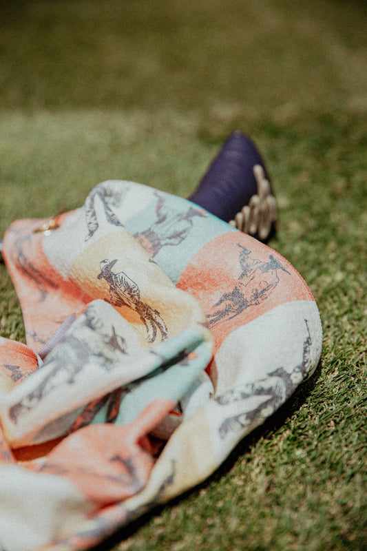 High Noon Holdup: Gunfighter Showdown Golf Towel