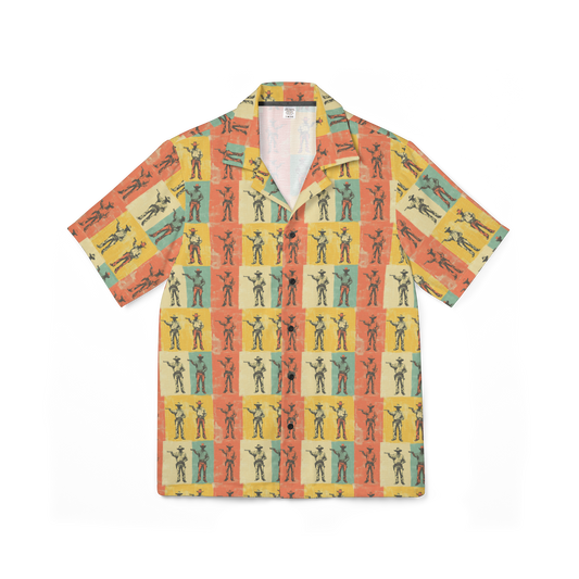 High Noon Holdup: Gunfighter Showdown Performance Hawaiian Shirt