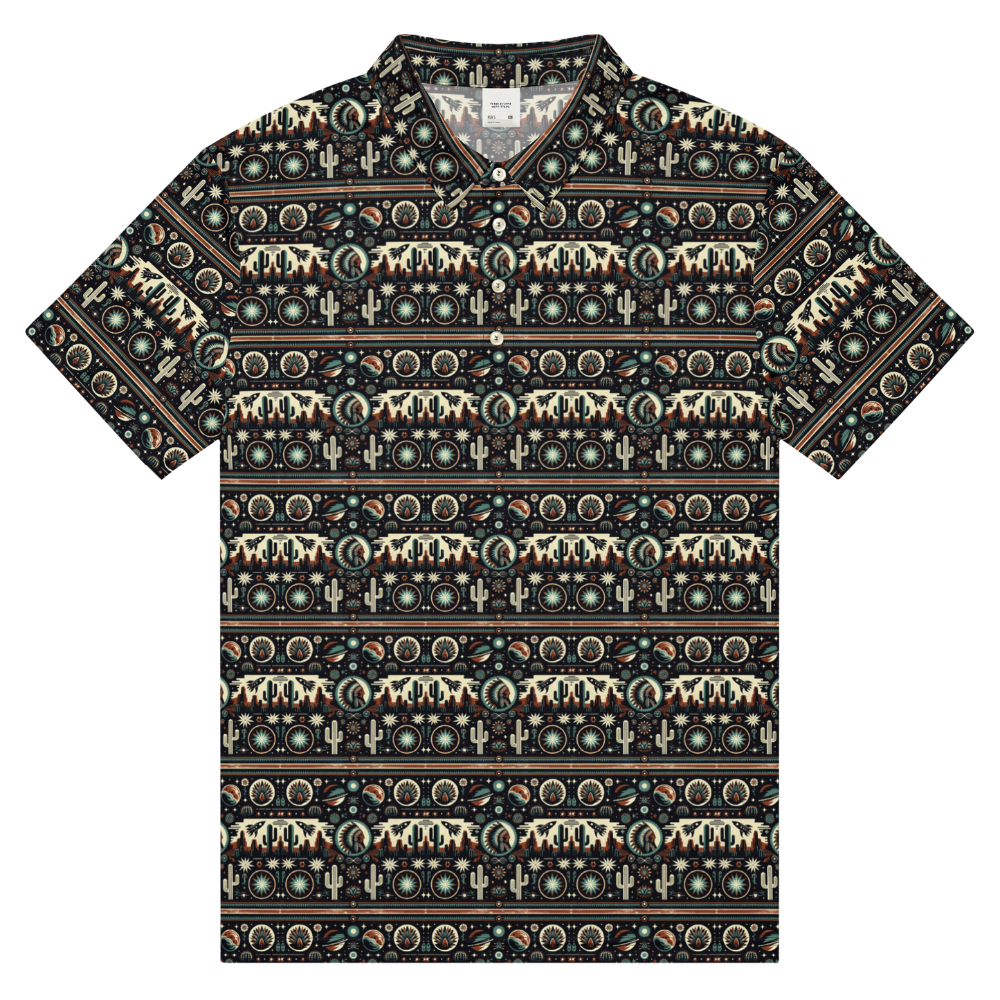 Apache Nebula: Space Apache Golf Polo