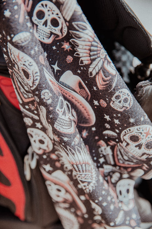 Renegade Revel: Outlaw Skull Golf Towel