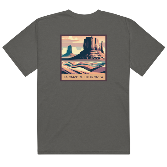 Monument Valley Coordinates Tee