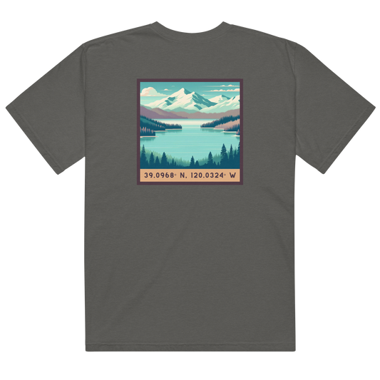 Lake Tahoe Coordinates Tee