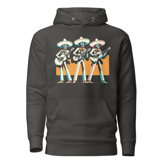 Skeleton Mariachi Graphic Hoodie