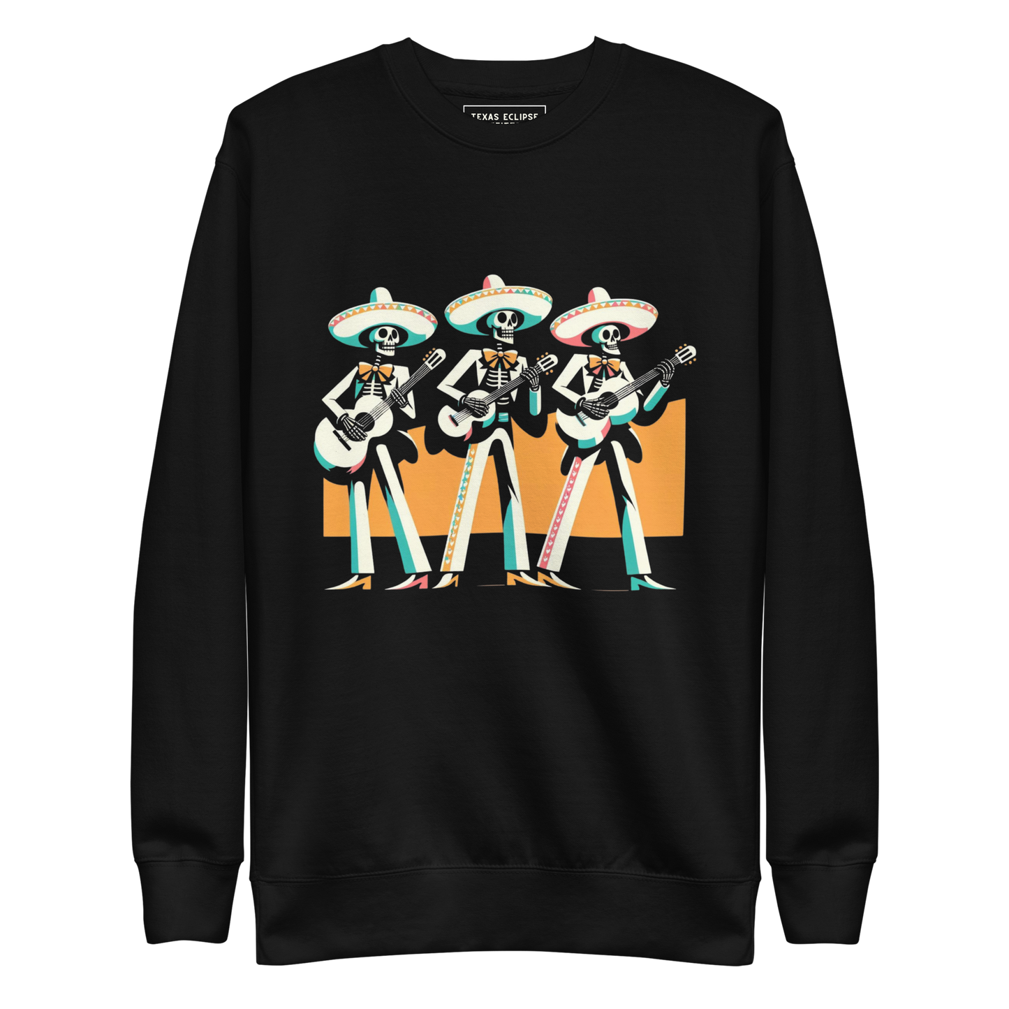 Skeleton Mariachi Graphic Sweatshirt