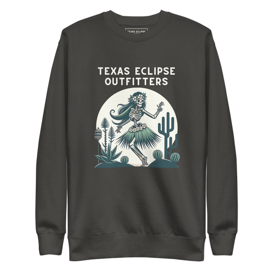 Undead Luau Hula Girl Graphic Sweatshirt