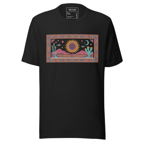 Geometric Eclipse Graphic Tee